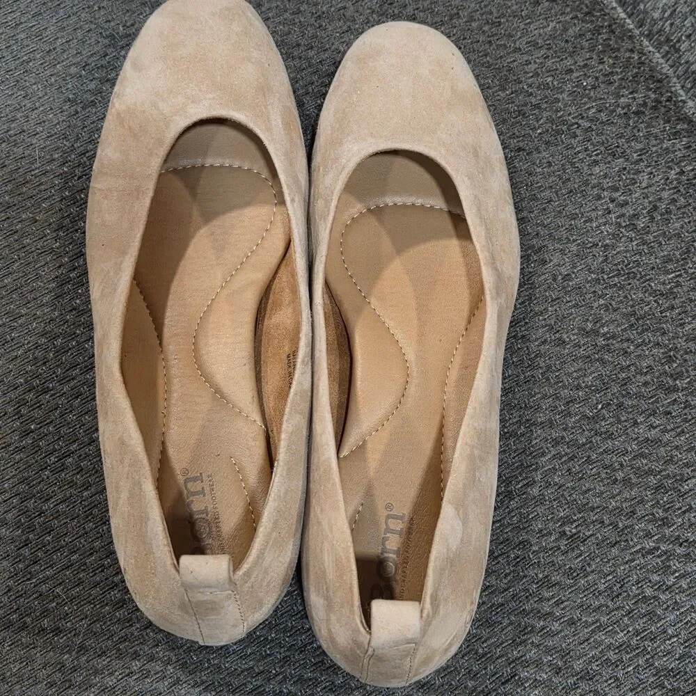 Born Women's Patrice Ballet Flat Natural Gobi BR0064187 Born Patrice Women's 9.5